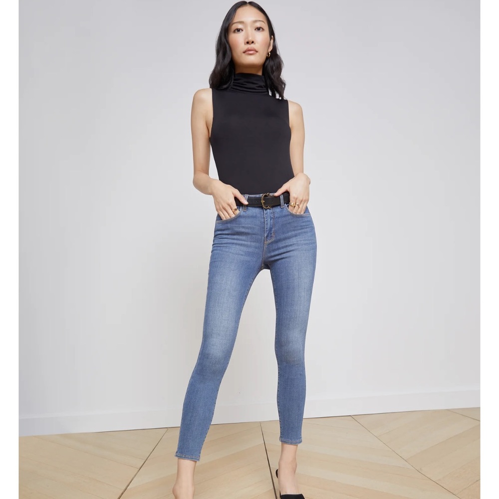 NWT L’AGENCE Margot Jean in Light Vintage